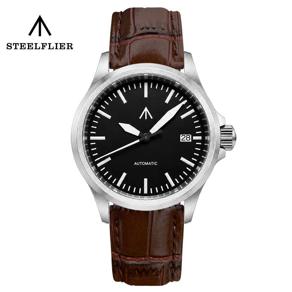 Luxury Watch Second Hand - ساعة غوص ميكانيكية SF773 STEELFLIER NH35