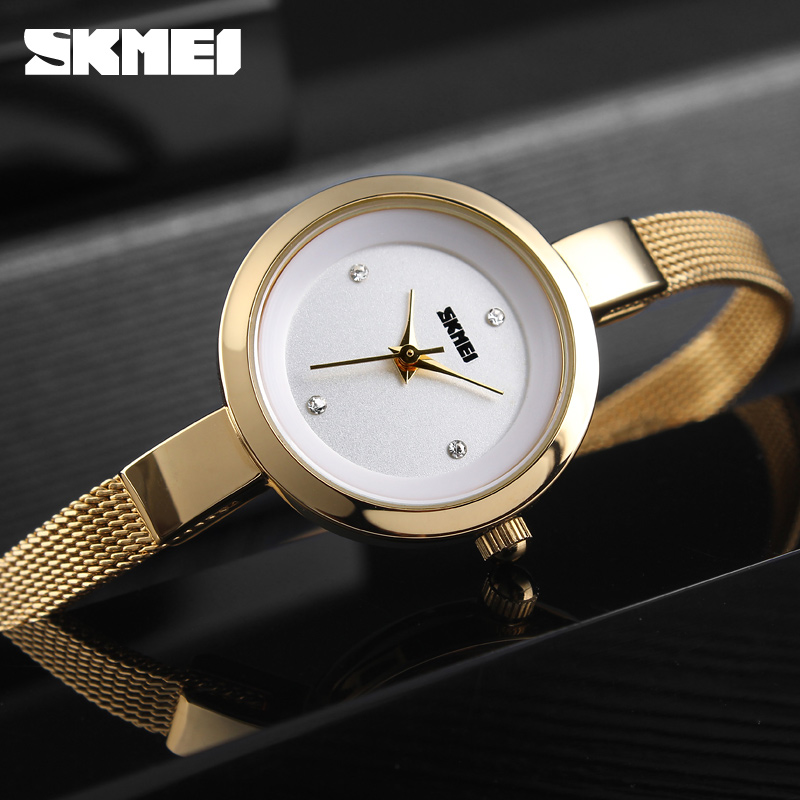 Luxury Watch Kids - ساعة يد نسائية فاخرة SKMEI 1390،