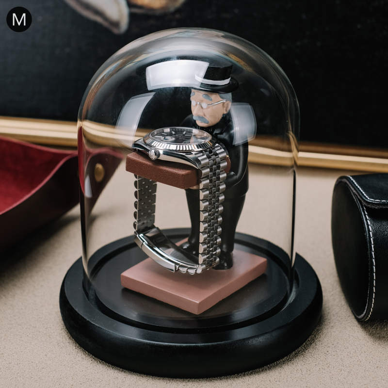 Luxury Watch Organizer - الجدول ساعة أثرية حامل المنظم حالة
