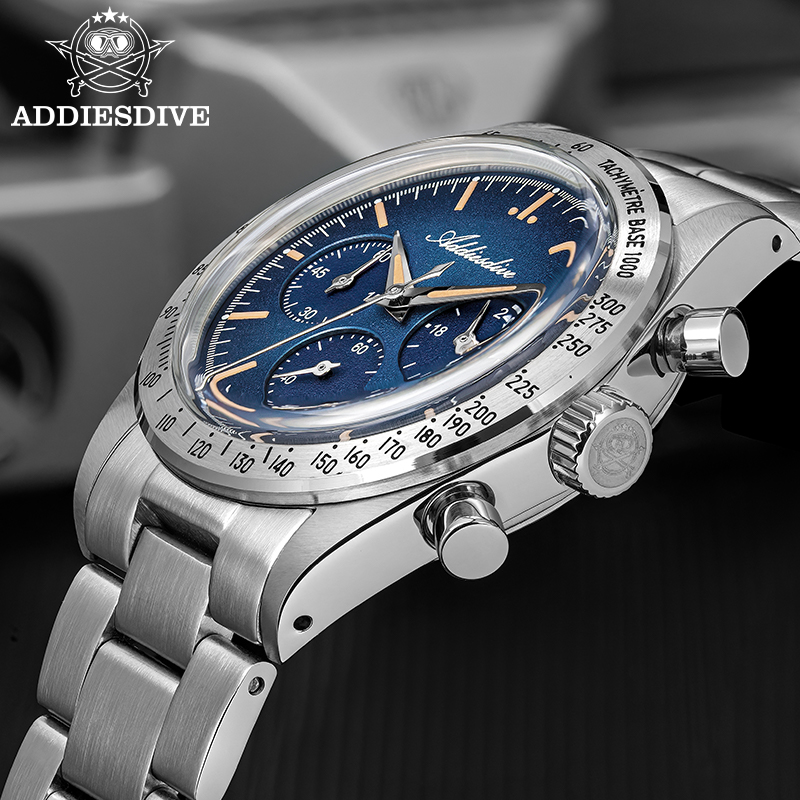 Luxury Watch Second Hand - ساعات رجالية جديدة من ADDIESDIVE، ساعة