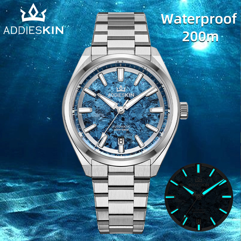 Luxury Watch Second Hand - ساعة AddiesKin K006 للرجال بتصميم أنيق،