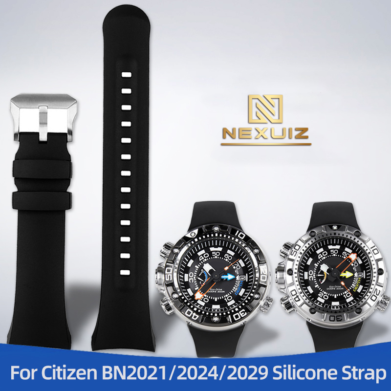 Citizen Watch Promaster - حزام ساعة سيليكون للرجال ، سوار