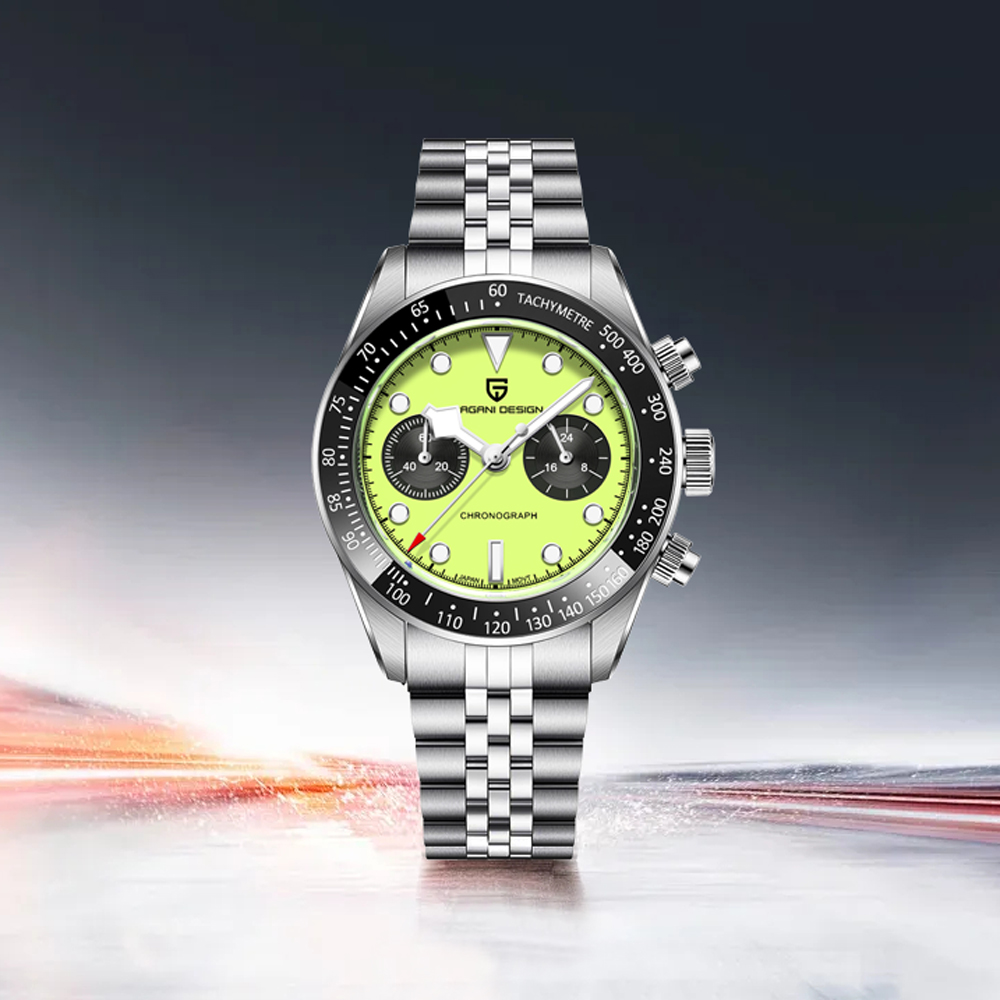 Luxury Watch Green Dial - ساعة رجالية فاخرة جديدة من PAGANI