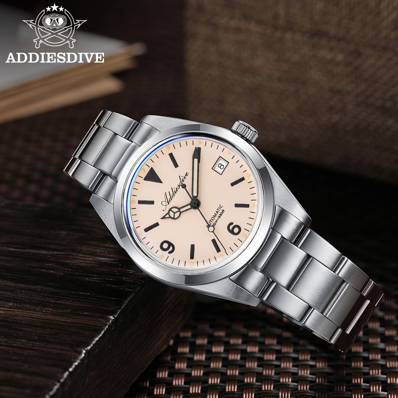 ساعة ADDIESDIVE ميكانيكية أوتو - مراجعة Luxury Watch Second Hand وسعره