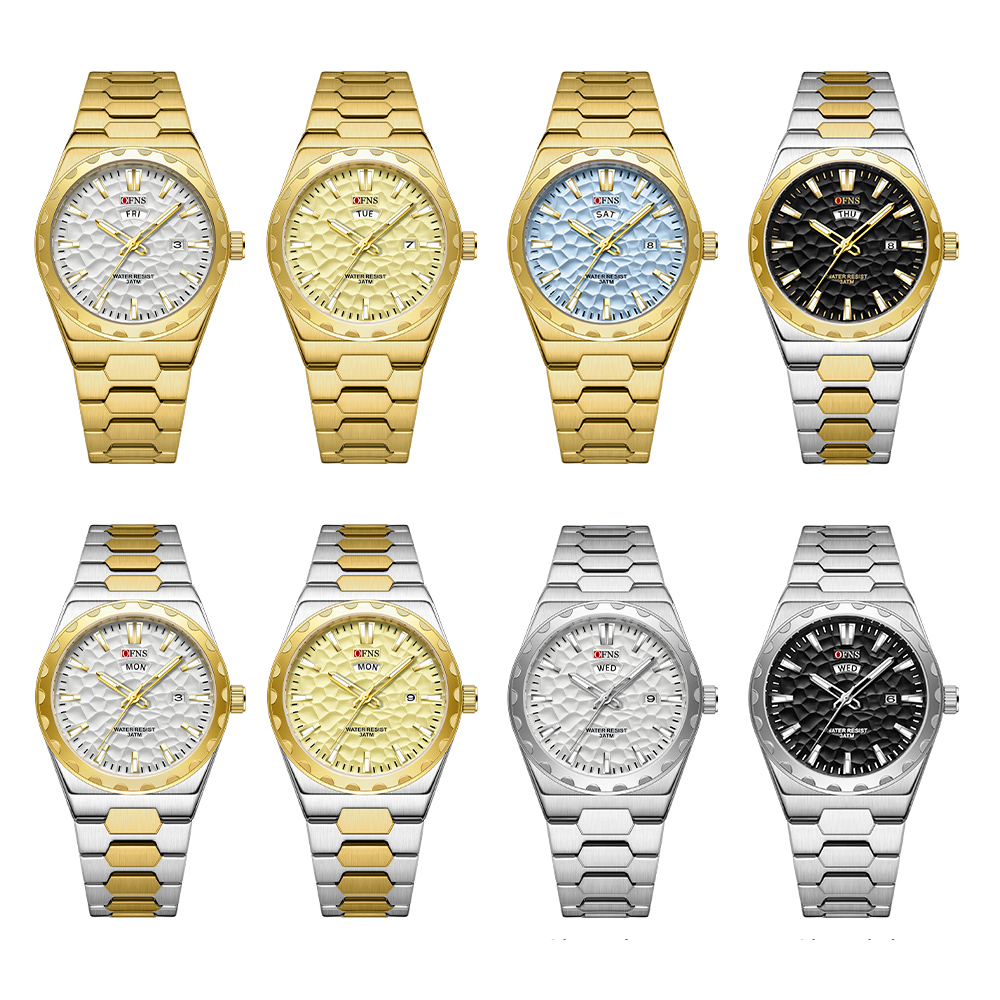 ساعة يد رجالية فاخرة من OFNS ل - مراجعة Luxury Watch Green Dial وسعره