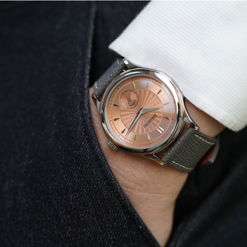 ساعة فاراسوت الفاخرة الميكانيك - مراجعة Guilloché Dial Watch وسعره