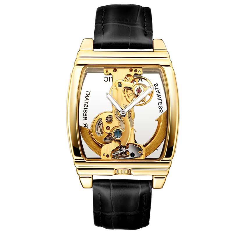 شفافة التلقائي ساعة ميكانيكية  - مراجعة Luxury Watch Arabic وسعره