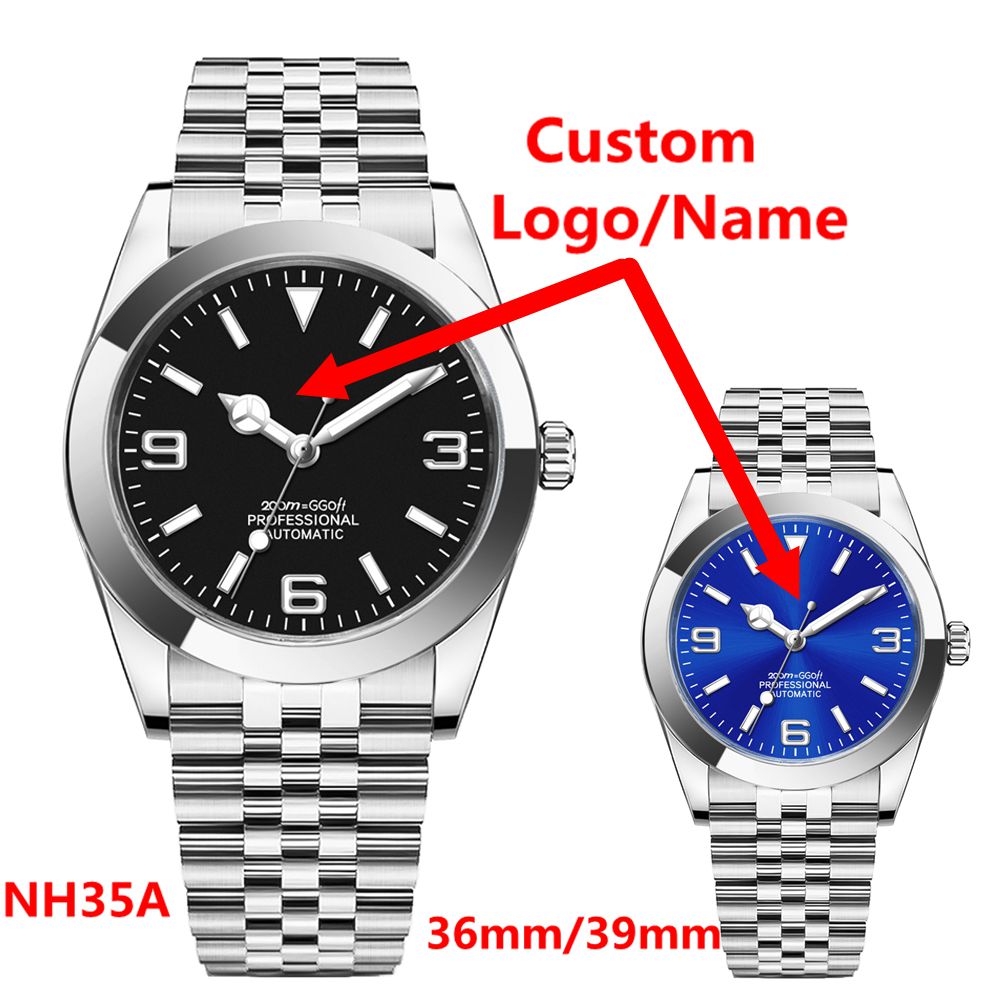 ساعة يد فاخرة مخصصة بشعار خاص  - مراجعة Luxury Watch Logo وسعره