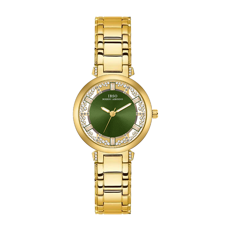ساعات نسائية ذات علامة تجارية  - مراجعة Luxury Watch Green Dial وسعره