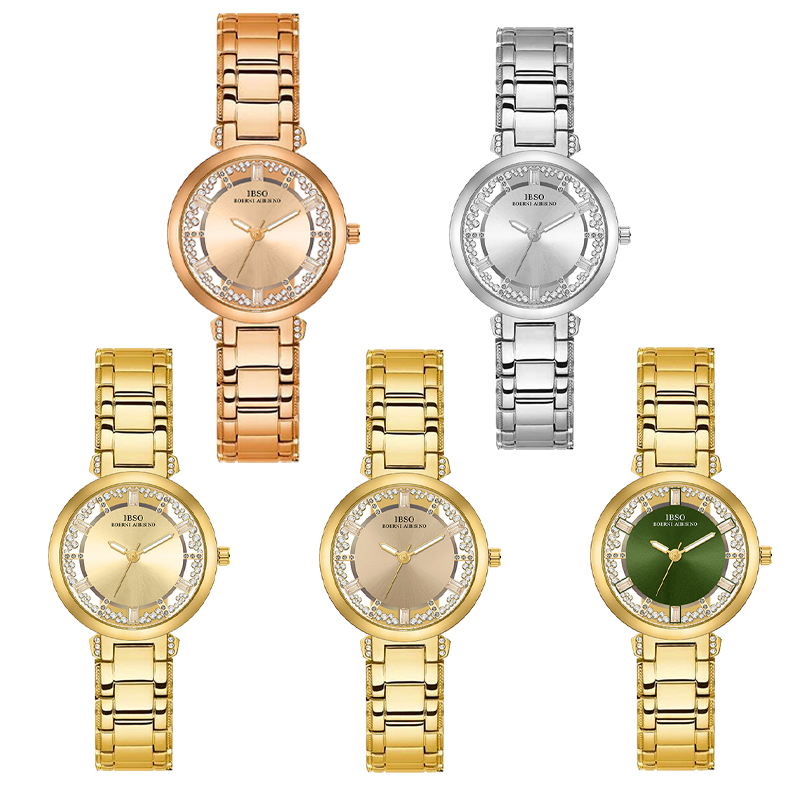 ساعات نسائية ذات علامة تجارية  - مراجعة Luxury Watch Green Dial وسعره