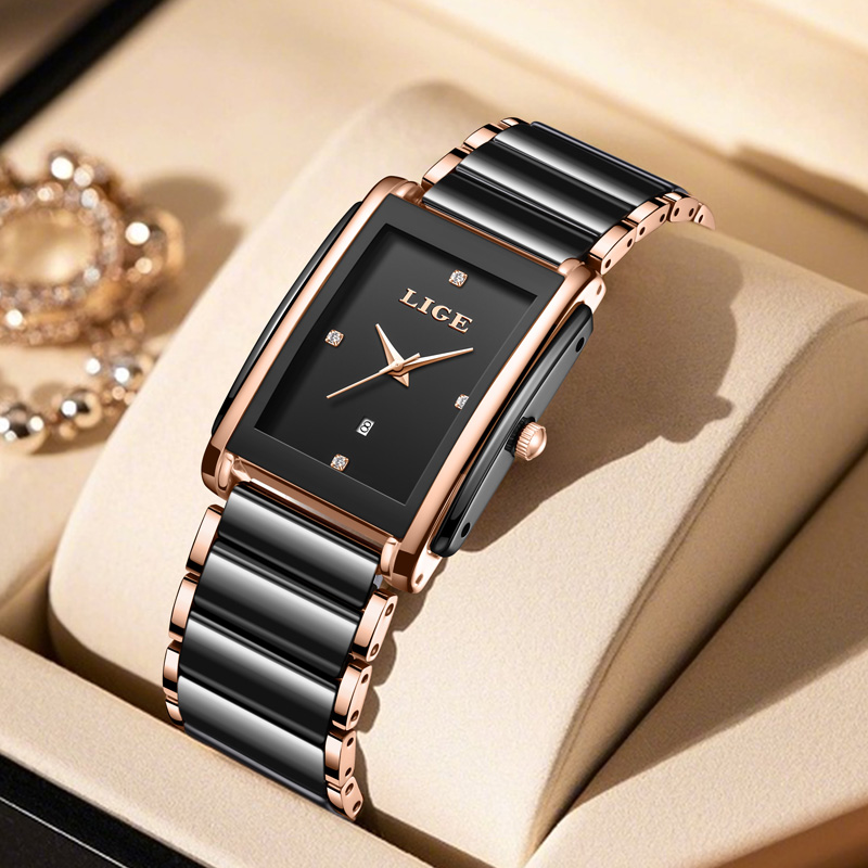 ساعات نسائية أنيقة من LIGE، سو - مراجعة Luxury Watch Organizer وسعره