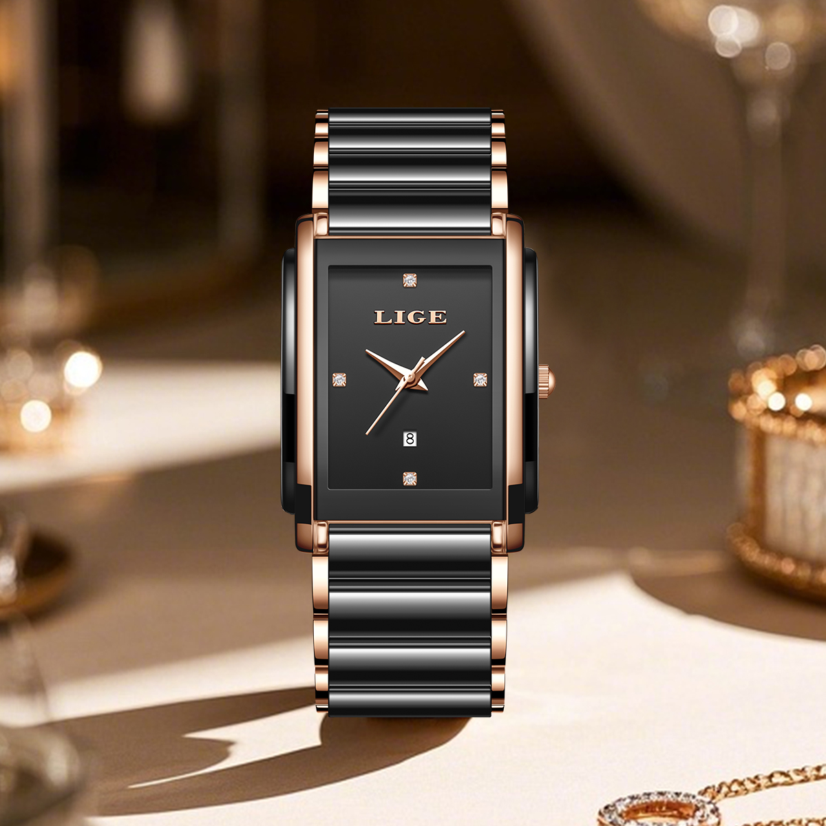 ساعات نسائية أنيقة من LIGE، سو - مراجعة Luxury Watch Organizer وسعره