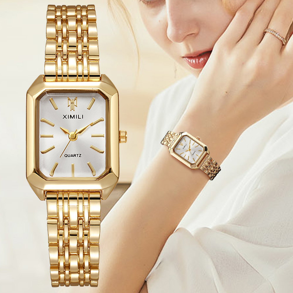 ساعات نسائية فاخرة موضة مستطيل - مراجعة Luxury Watch Kids وسعره