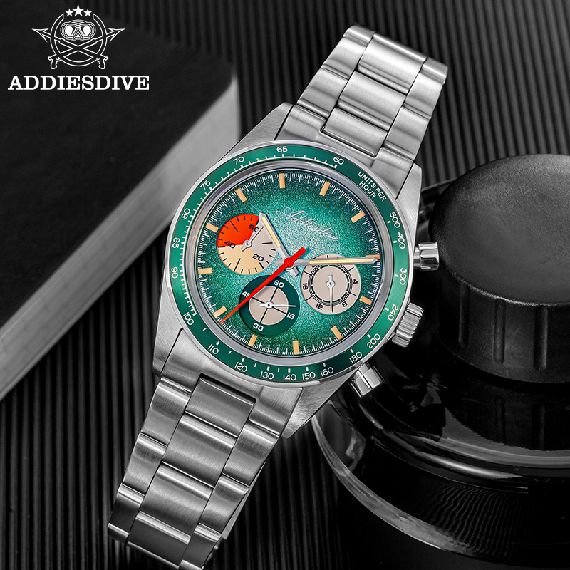 ساعات كوارتز ADDIESDIVE جديدة  - مراجعة Luxury Watch Second Hand وسعره