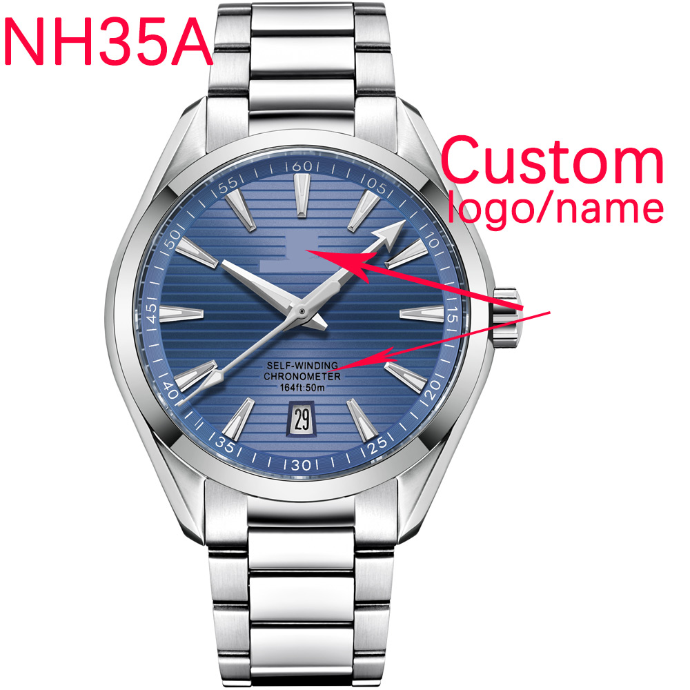 فاخر NH35 Movt شعار مخصص 41 مل - مراجعة Luxury Watch Logo وسعره