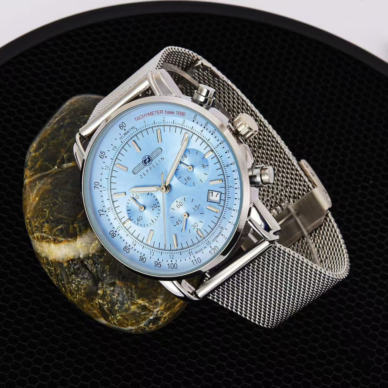 ساعة يد رجالية فاخرة موديل 202 - مراجعة Luxury Watch Green Dial وسعره
